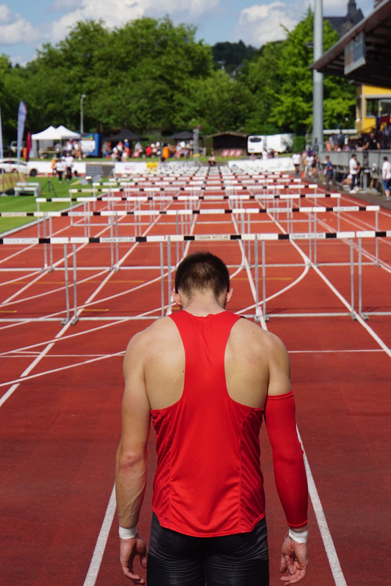 Tim Eikermann facing a track full of hurdles